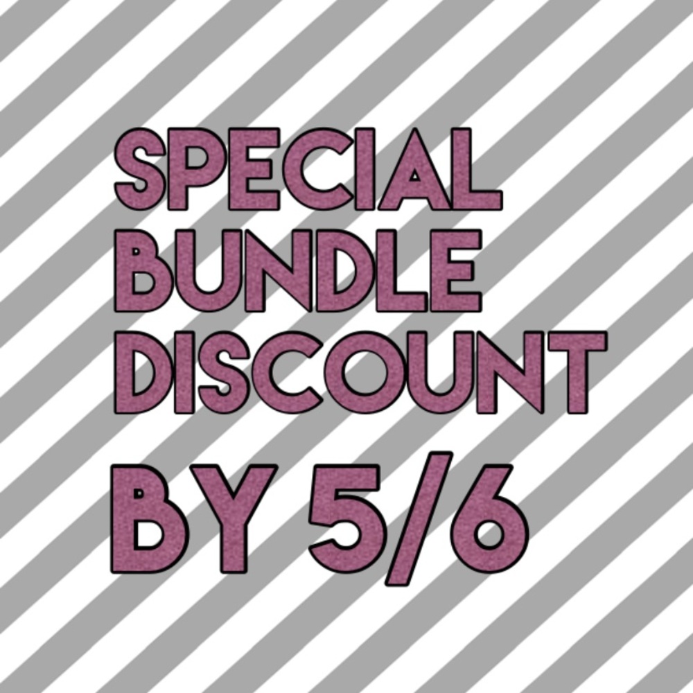 Special Bundle Discount!